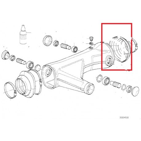 souflet de pont r100r/gs